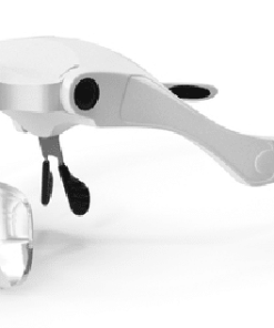 magnifier visor with LED