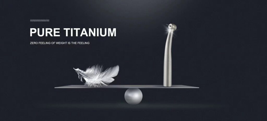 titanium high speed handpiece