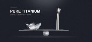 titanium high speed handpiece